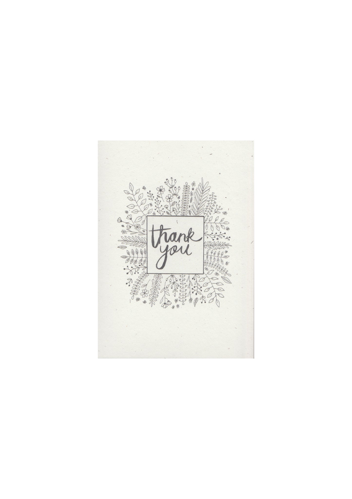 Thank you card