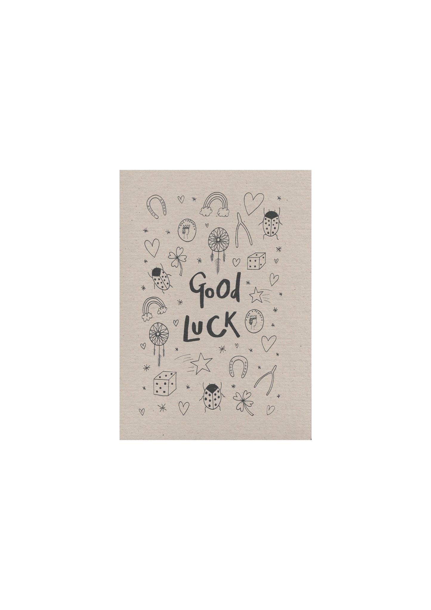 Good luck card