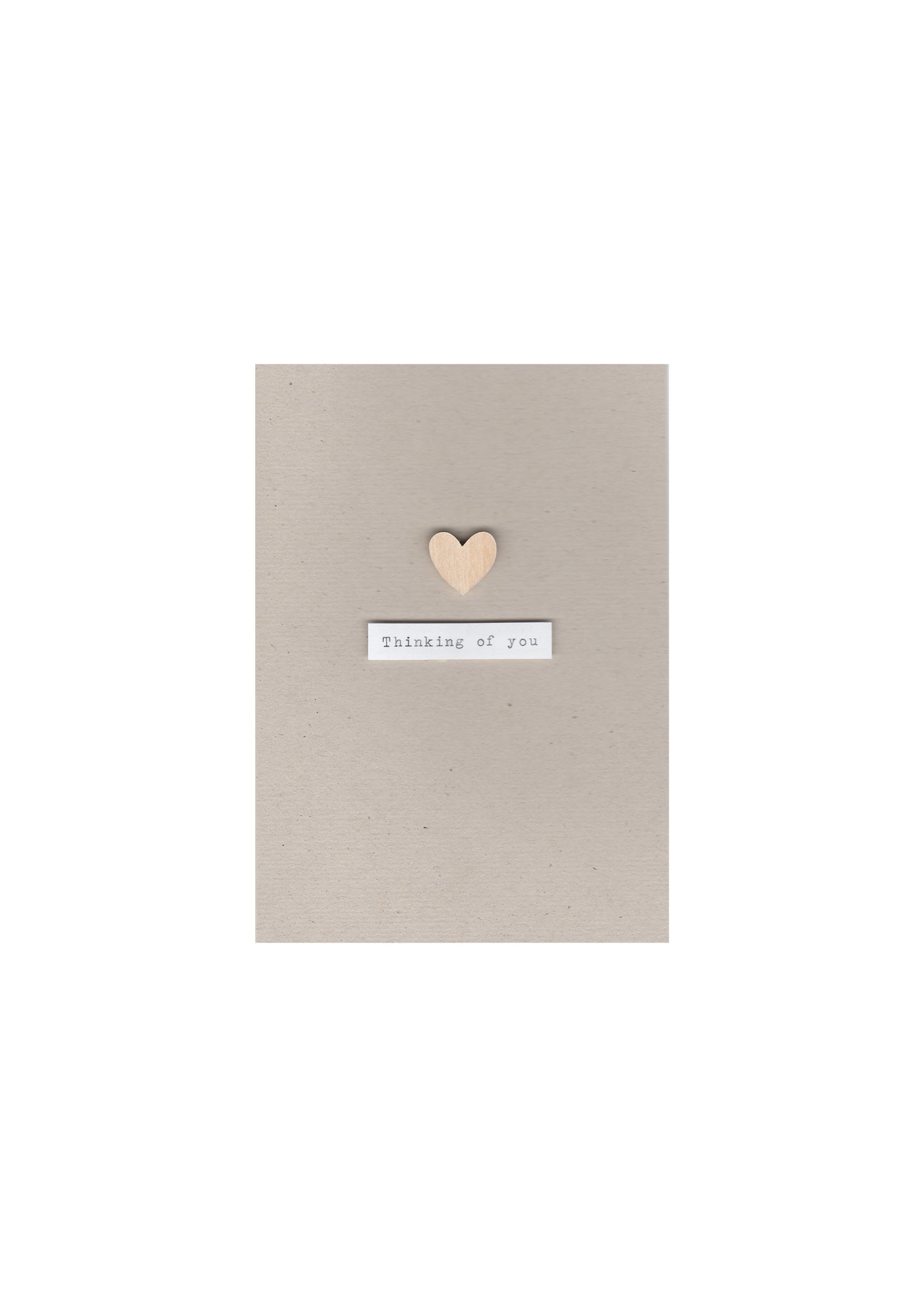 Personalised thinking of you card