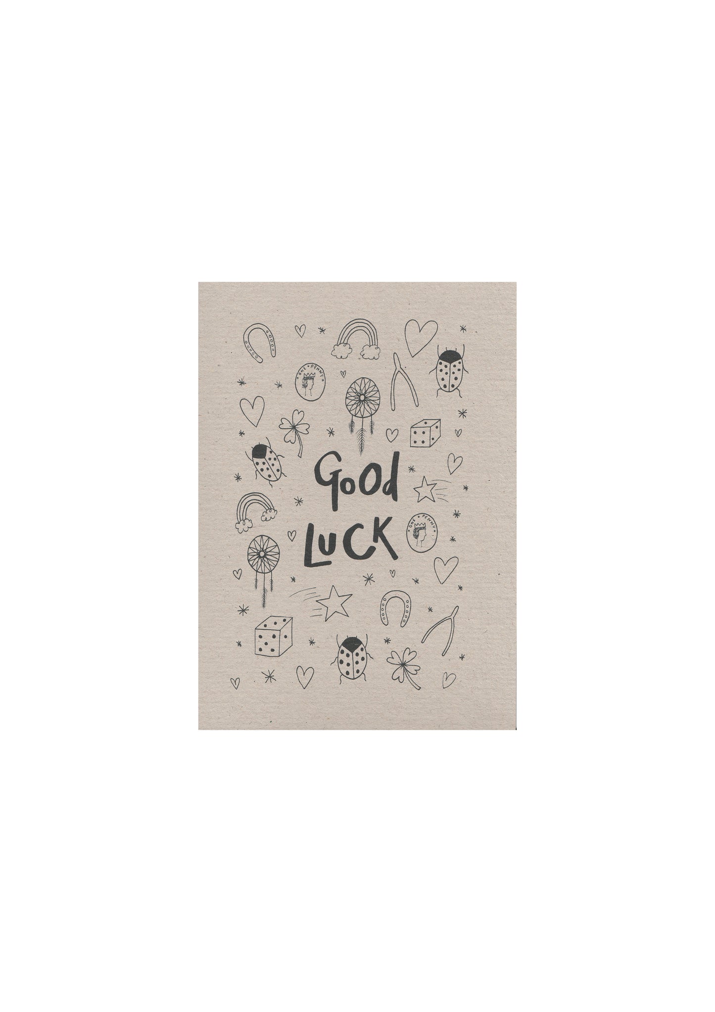 Good luck card