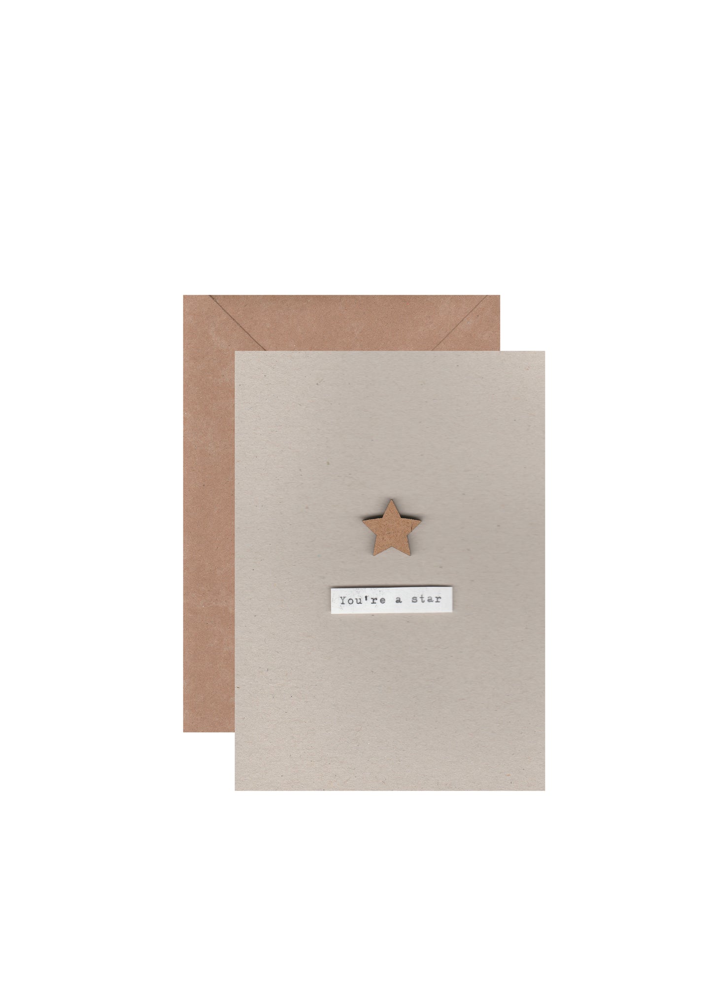 Personalised you're a star card