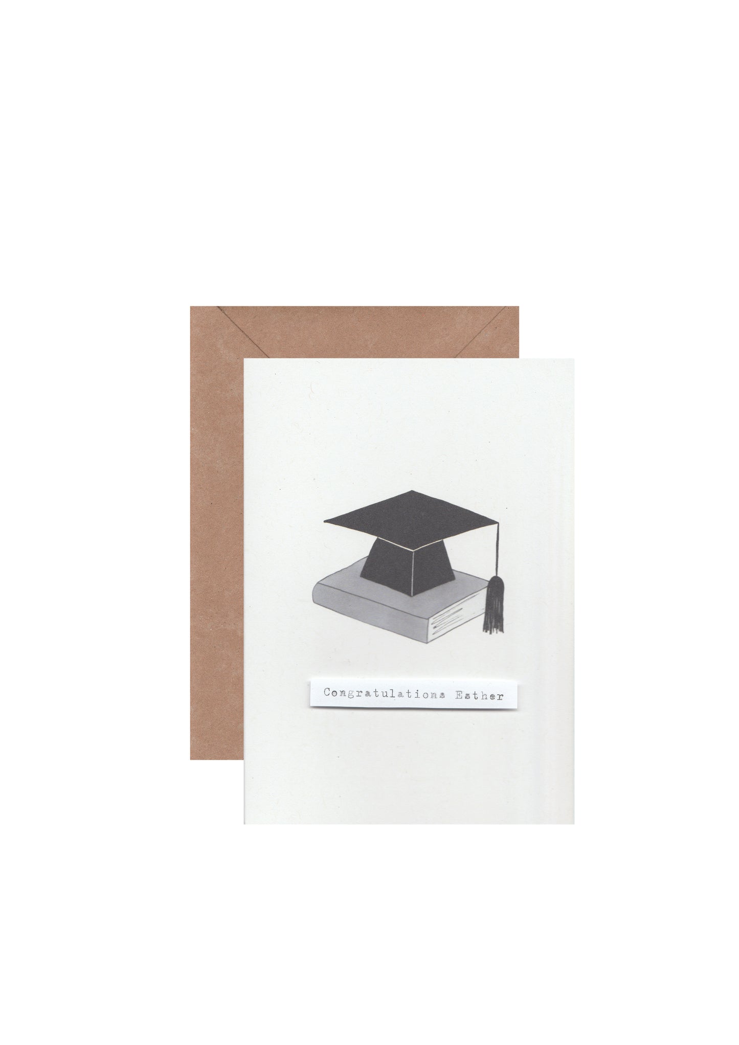 Personalised graduation cards