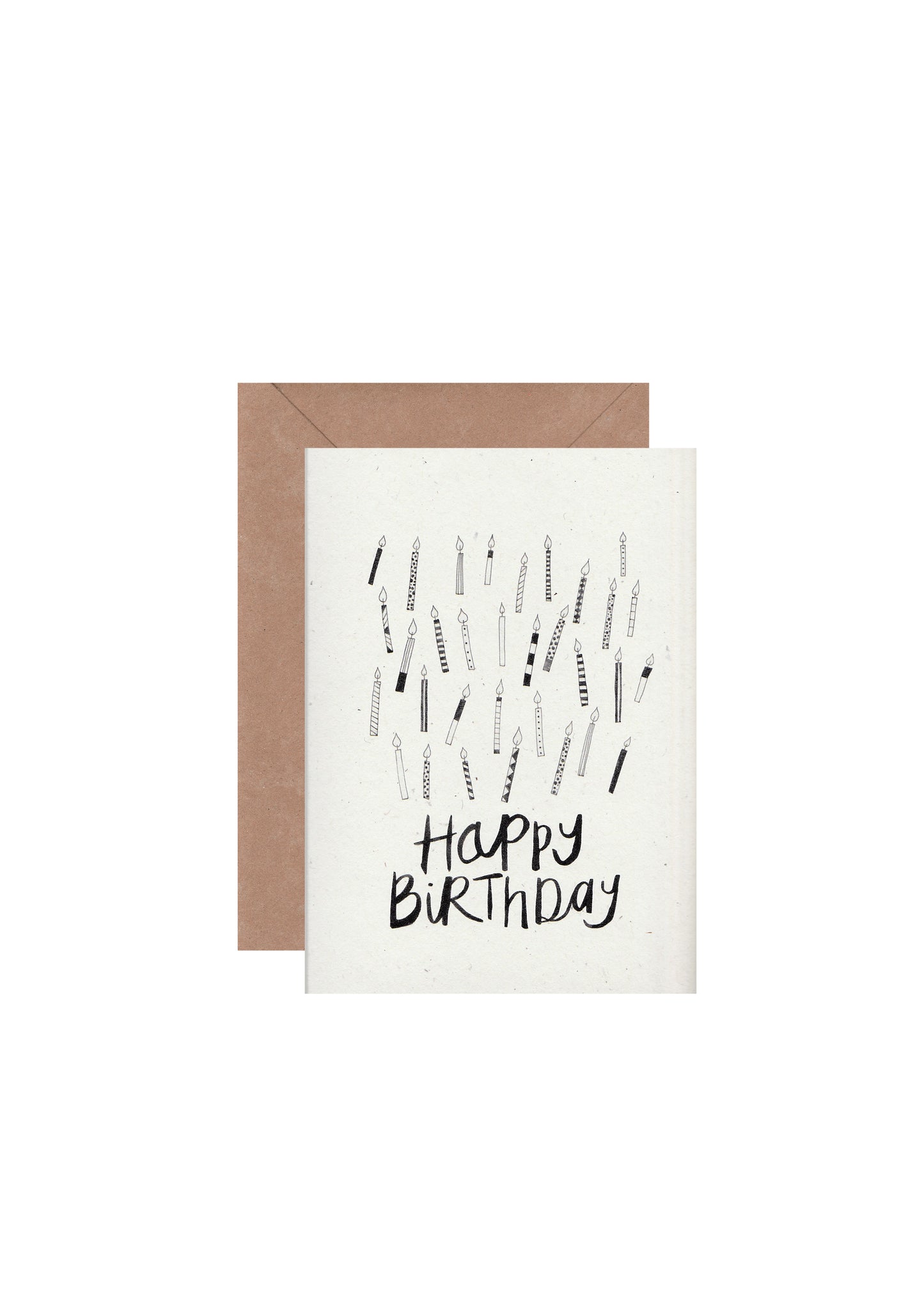 Birthday candles card