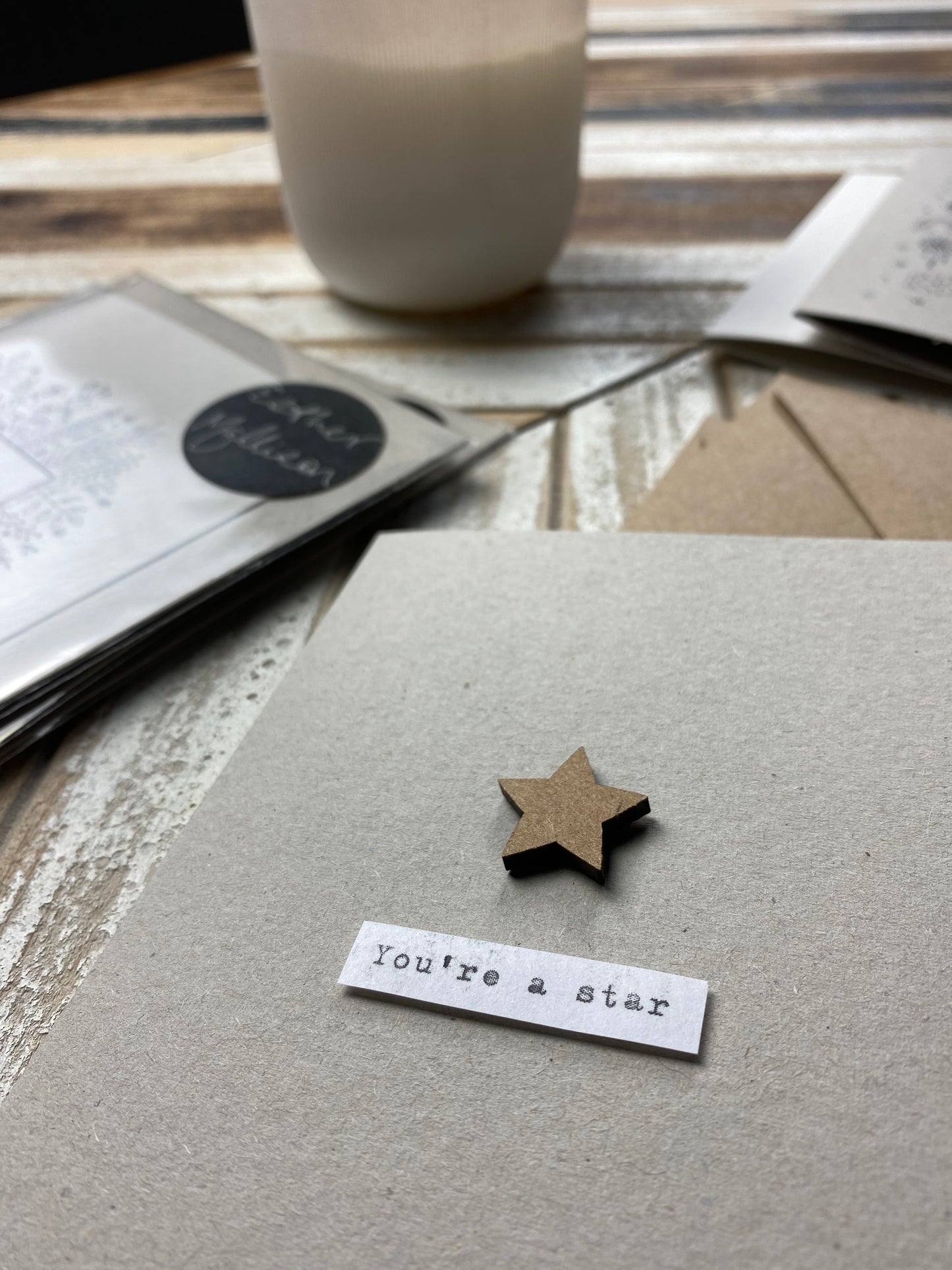 Personalised you're a star card