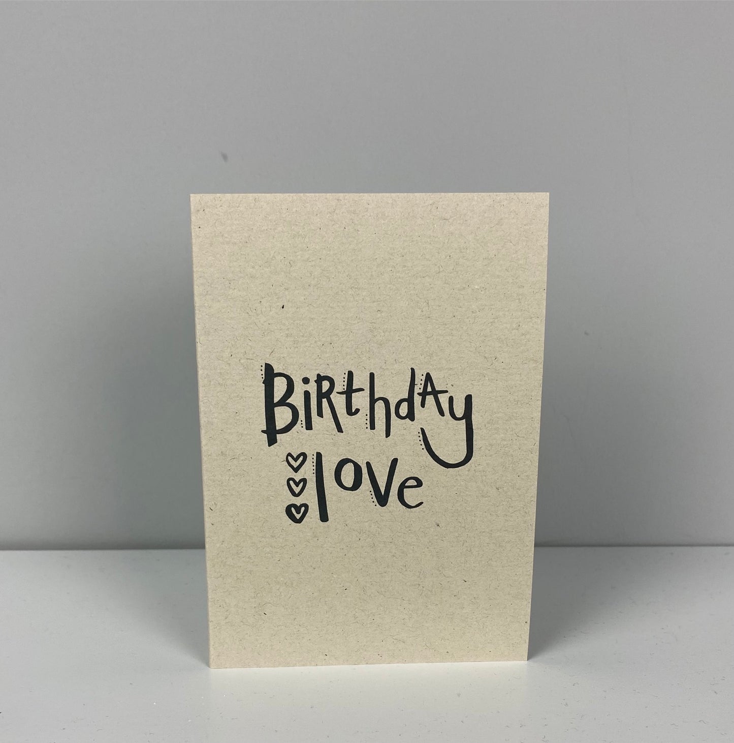 Birthday love card