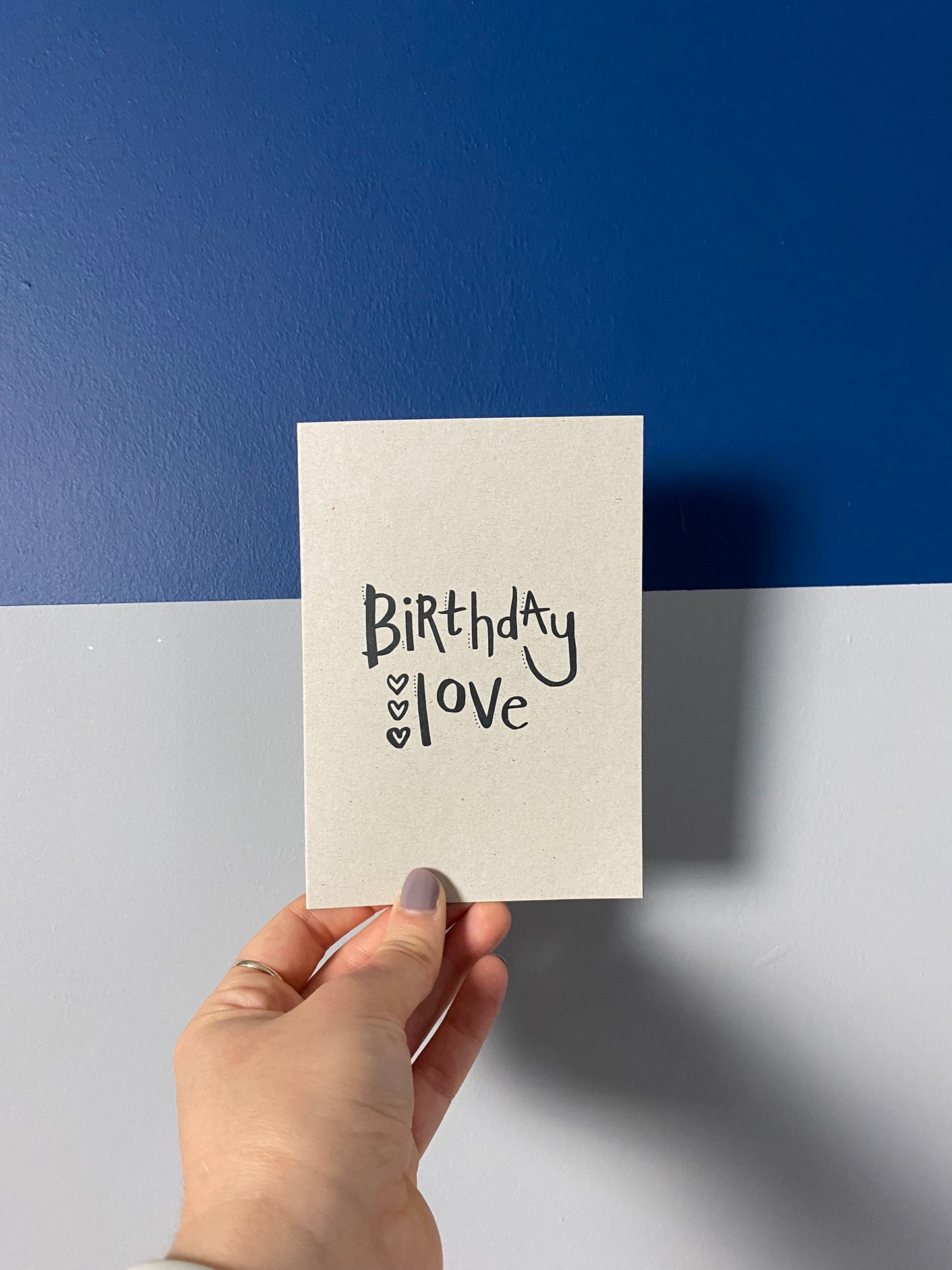 Birthday love card