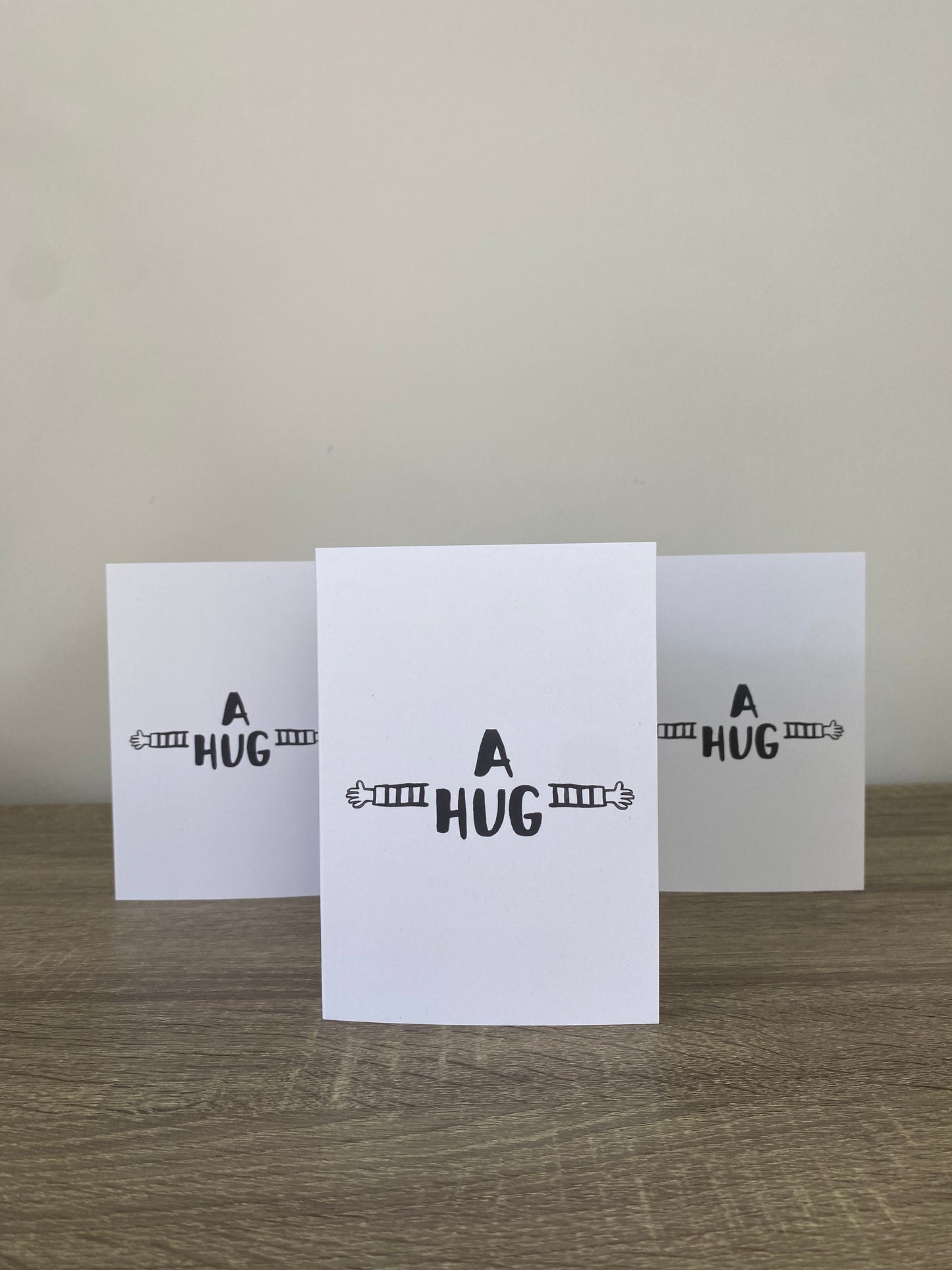 A hug card