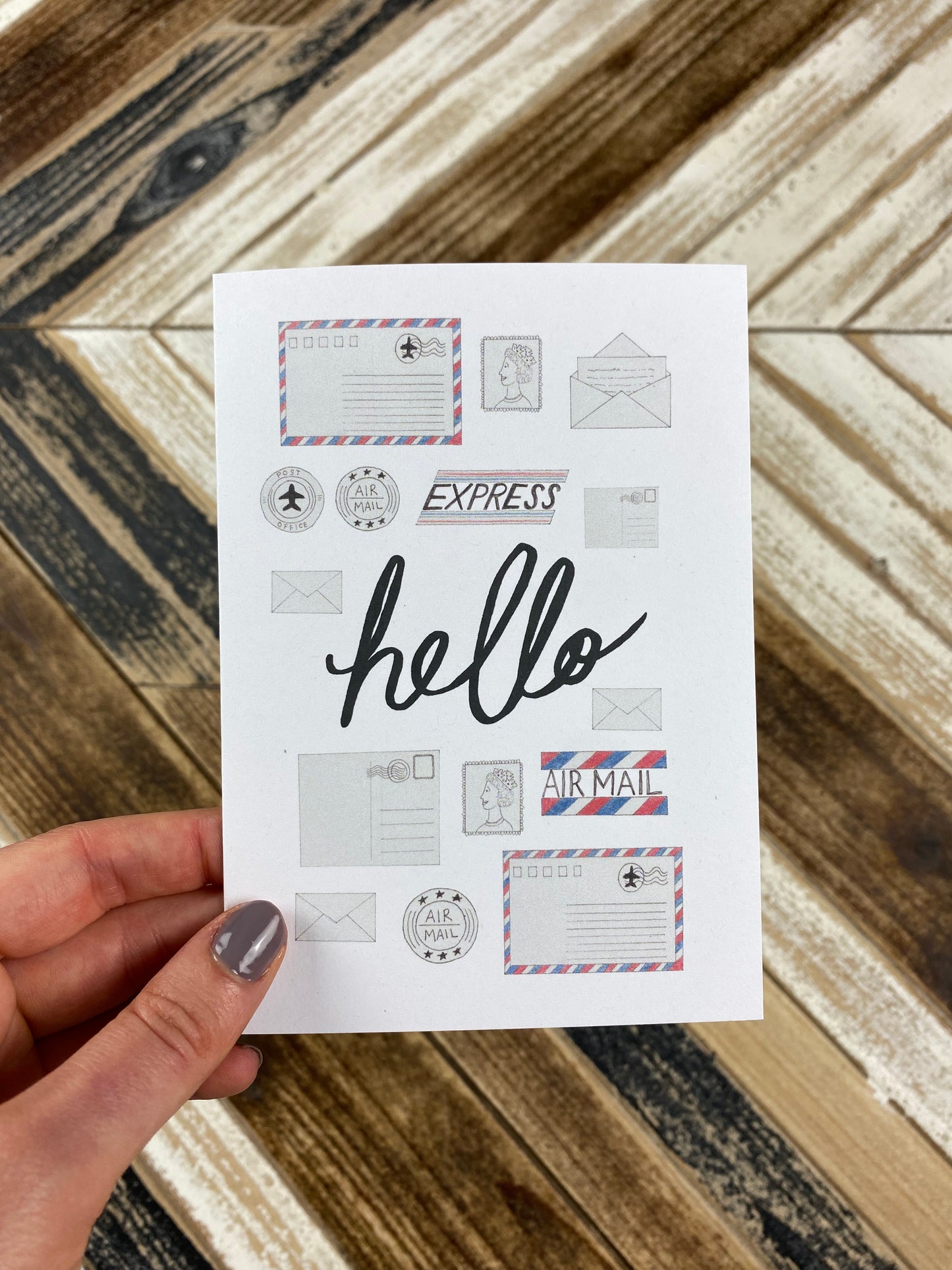 Hello card