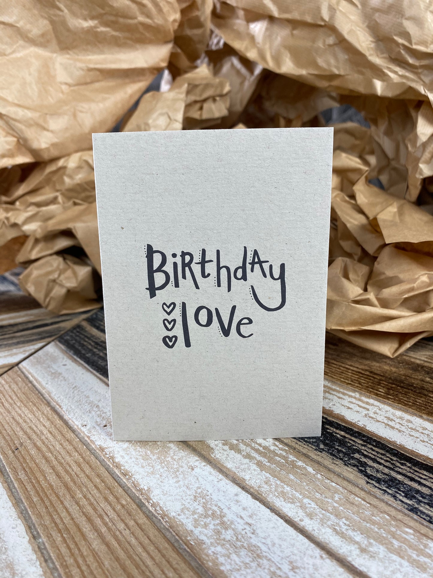 Birthday love card