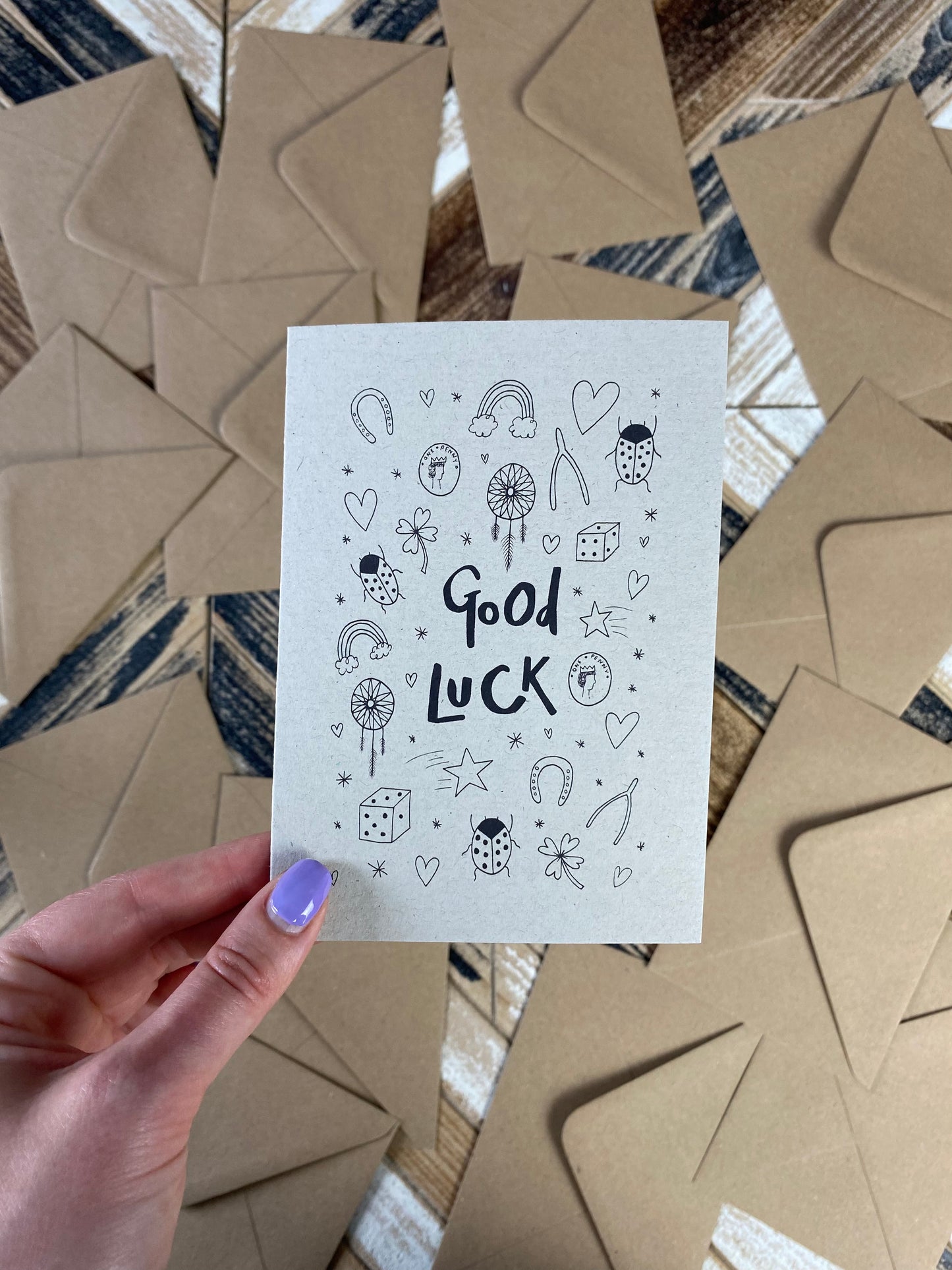 Good luck card