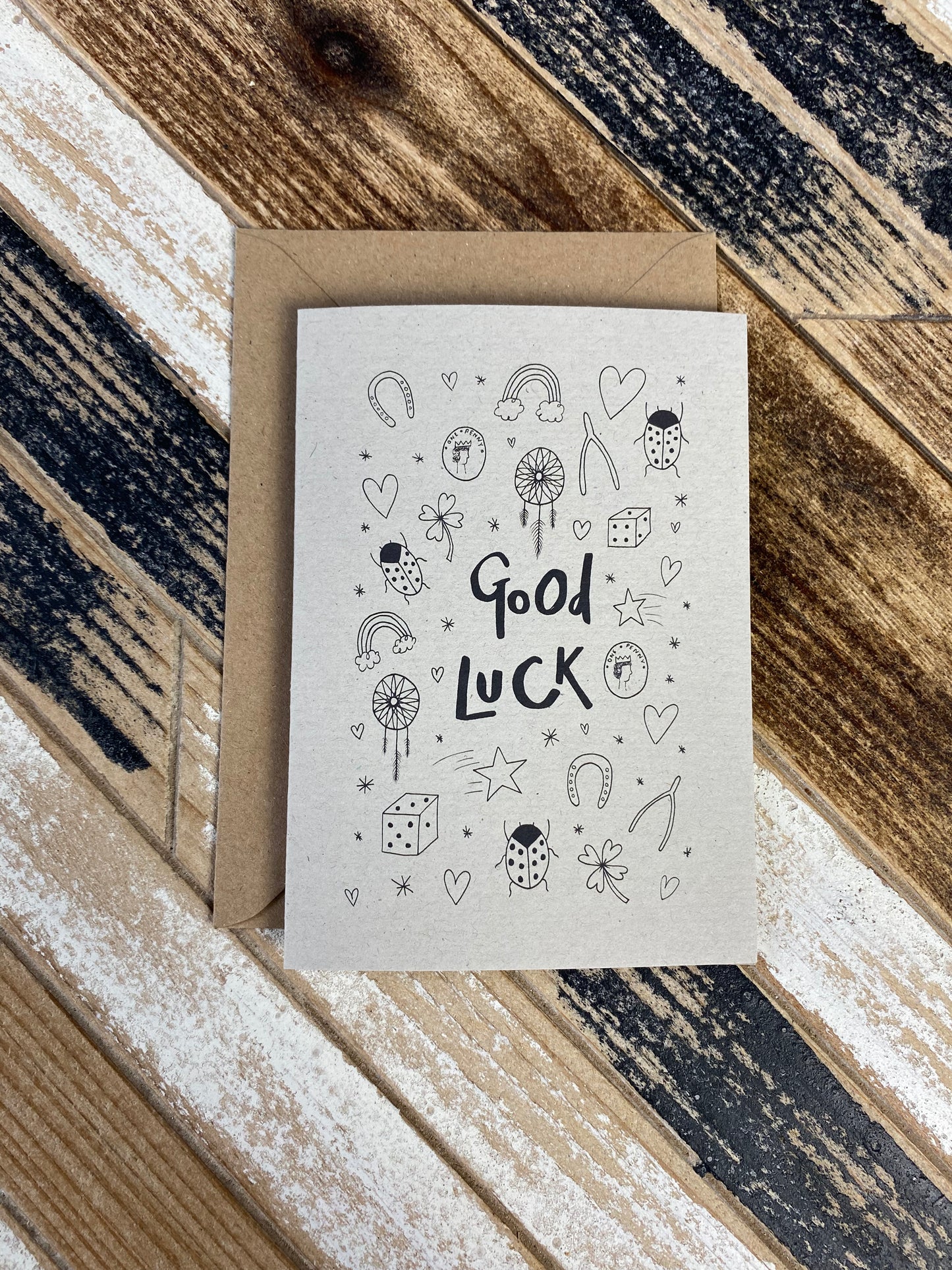 Good luck card